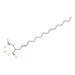 calcium hexadec-2-enylsuccinate Structure