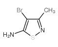 5-Amino-4-bromo-3-methylisothiazole Structure