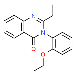 3-(2-乙氧基苯基)-2-乙基喹唑啉-4(3H)-酮图片