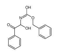 benzyl N-(1-hydroxy-2-oxo-2-phenylethyl)carbamate Structure