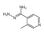 4-Pyridinecarboximidic acid,3-methyl-,hydrazide picture