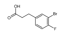 3-(3-Bromo-4-fluoro-phenyl)-propionic acid picture