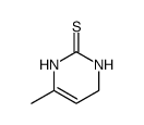1,2,3,4-tetrahydro-6-methylpyrimidine-2-thione Structure