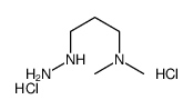 3-hydrazinyl-N,N-dimethylpropan-1-amine,dihydrochloride Structure