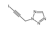 2-(3-iodoprop-2-ynyl)tetrazole结构式