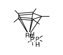 (η5-C5Me5)(PMe3)2Ru(H) Structure