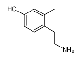4-(2-aminoethyl)-3-methylphenol结构式