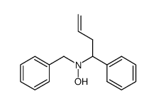 N-benzyl-N-(1-phenylbut-3-enyl)hydroxylamine Structure