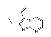 2-ethylimidazo[1,2-a]pyrimidine-3-carbaldehyde结构式