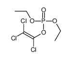 diethyl 1,2,2-trichloroethenyl phosphate Structure