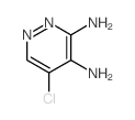 5-氯哒嗪-3,4-二胺结构式