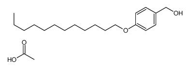 acetic acid,(4-dodecoxyphenyl)methanol结构式