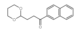 3-(1,3-DIOXAN-2-YL)-2'-PROPIONAPHTHONE结构式