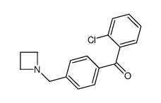 4'-AZETIDINOMETHYL-2-CHLOROBENZOPHENONE picture