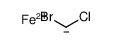 bromo(chloro)methane,iron(2+)结构式