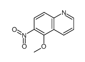 5-Methoxy-6-nitroquinoline结构式