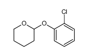 2-(2-chlorophenoxy)oxane结构式