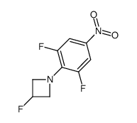 1-(2,6-difluoro-4-nitrophenyl)-3-fluoroazetidine Structure