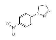 delta(sup 2)-1,2,3-Triazoline, 1-(p-nitrophenyl)-结构式