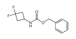 benzyl (3,3-difluorocyclobutyl)carbamate Structure