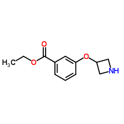 ethyl 3-(azetidin-3-yloxy)benzoate Structure