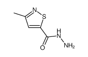 3-methyl-isothiazole-5-carboxylic acid hydrazide结构式