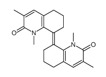 1,1',5,5',6,6',7,7'-Octahydro-1,1',3,3'-tetramethyl<8,8'(2H,2'H)bichinolinyliden>-2,2'-dion Structure