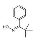 N-(2,2-dimethyl-1-phenylpropylidene)hydroxylamine Structure
