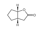 (+/-)-(3aR,6aR)-hexahydro-2H-cyclopenta[b]furan-2-one结构式