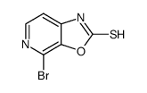 4-bromo-oxazolo[5,4-c]pyridine-2-thiol Structure