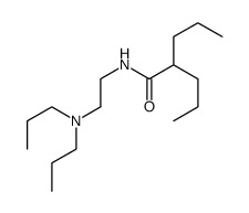 N-[2-(dipropylamino)ethyl]-2-propyl-pentanamide Structure