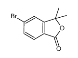 5-Bromo-3,3-dimethylisobenzofuran-1(3h)-one Structure