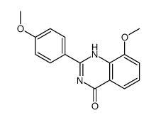 4(1H)-Quinazolinone,8-methoxy-2-(4-methoxyphenyl)- (9CI) structure