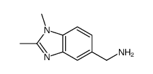 1-(1,2-dimethyl-1H-benzimidazol-5-yl)methanamine(SALTDATA: 2HCl) structure