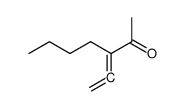 2-Heptanone, 3-ethenylidene- (9CI) structure