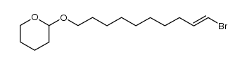 10-bromo-1-(2-tetrahydropyranyloxy)-(E)-9-decene结构式
