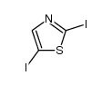 2,5-diiodothiazole Structure