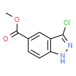 3-氯-1H-吲唑-5-羧酸甲酯图片