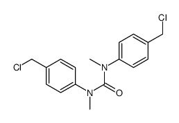 1,3-bis[4-(chloromethyl)phenyl]-1,3-dimethylurea Structure