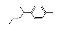 1-(4-methylphenyl)ethyl ethyl ether结构式