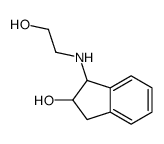 1-(2-hydroxyethylamino)-2,3-dihydro-1H-inden-2-ol Structure