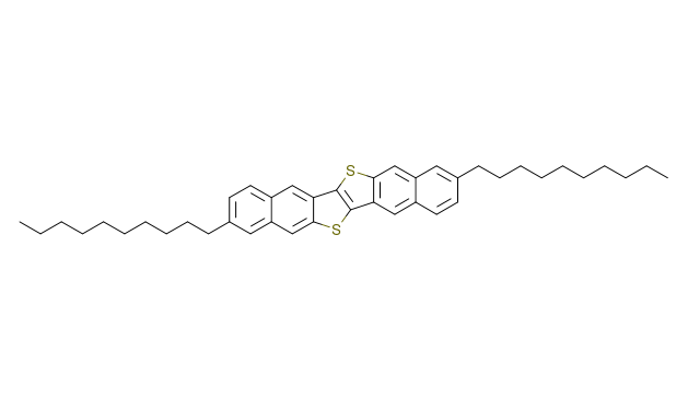 2,9-didecyldinaphtho[2,3-b:2',3'-f ]thieno[3,2-b]thiophene结构式