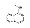 N-methylimidazo[1,2-a]pyrazin-8-amine结构式