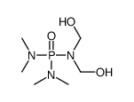[bis(dimethylamino)phosphoryl-(hydroxymethyl)amino]methanol结构式