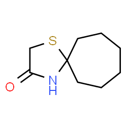 1-硫代-4-氮杂螺[4.6]十一烷-3-酮结构式