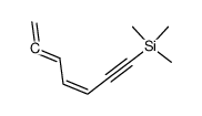 (Z)-hepta-3,5,6-trien-1-yn-1-yltrimethylsilane Structure