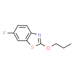 Benzothiazole, 6-fluoro-2-propoxy- (9CI) picture