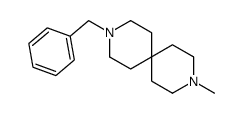 3-benzyl-9-methyl-3,9-diaza-spiro[5.5]undecane Structure