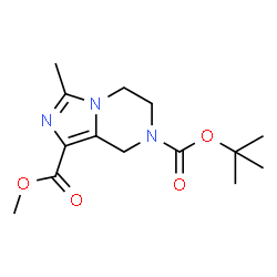 1-甲基-3-甲基-5H,6H,7H,8H-咪唑并[1,5-a]吡嗪-1,7-二甲酸酯图片