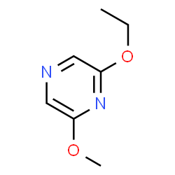 2-Ethoxy-6-methoxypyrazine结构式